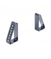 6 topes laterales CRUZ 10cm para barras aluminio